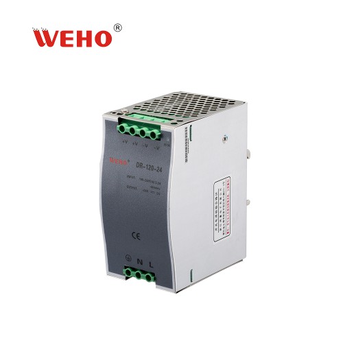 120W tek çıkışlı DIN Rayı güç yüksek güç led sürücüsü 120w